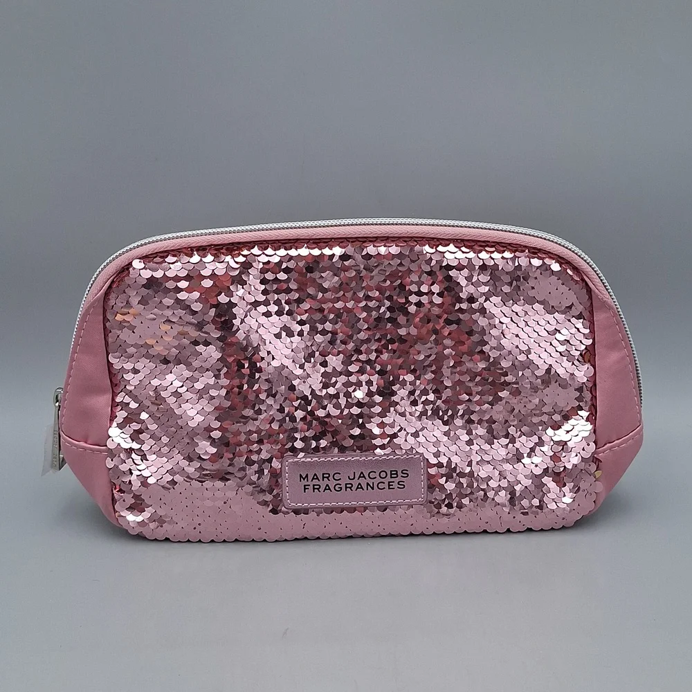 Marc Jacobs Fragrances Cosmetic Bag Sparkle Pink